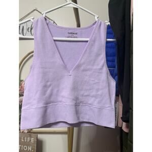 Garage sweet lilac tank top M